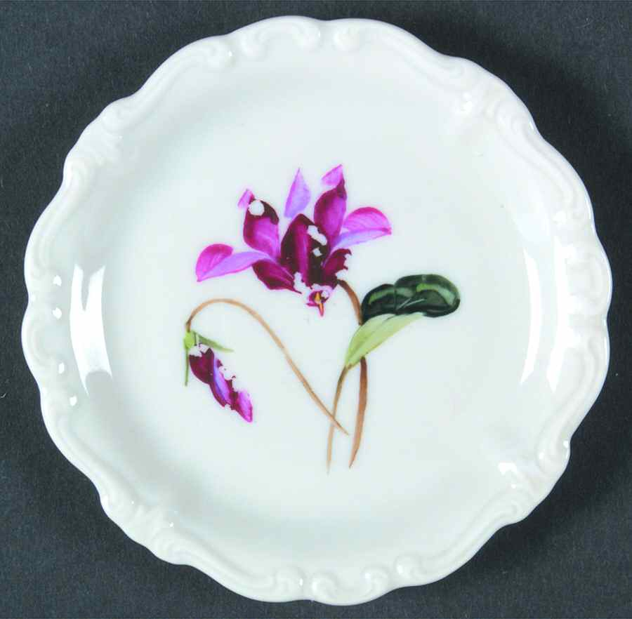 Alpine Flowers Butter Pat by Rosenthal - Continental-1