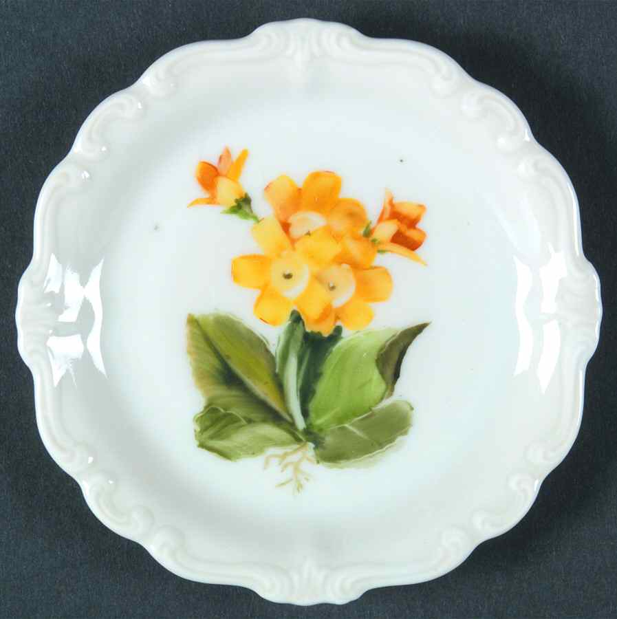 Alpine Flowers Butter Pat by Rosenthal - Continental-1