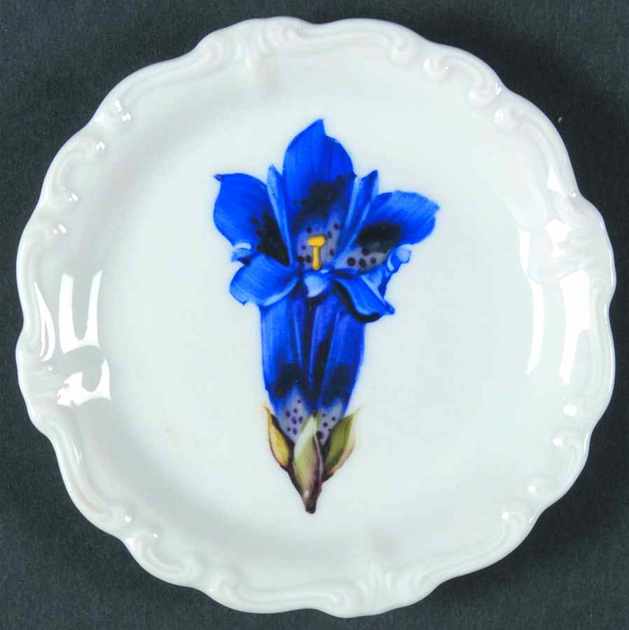 Alpine Flowers Butter Pat by Rosenthal - Continental-1
