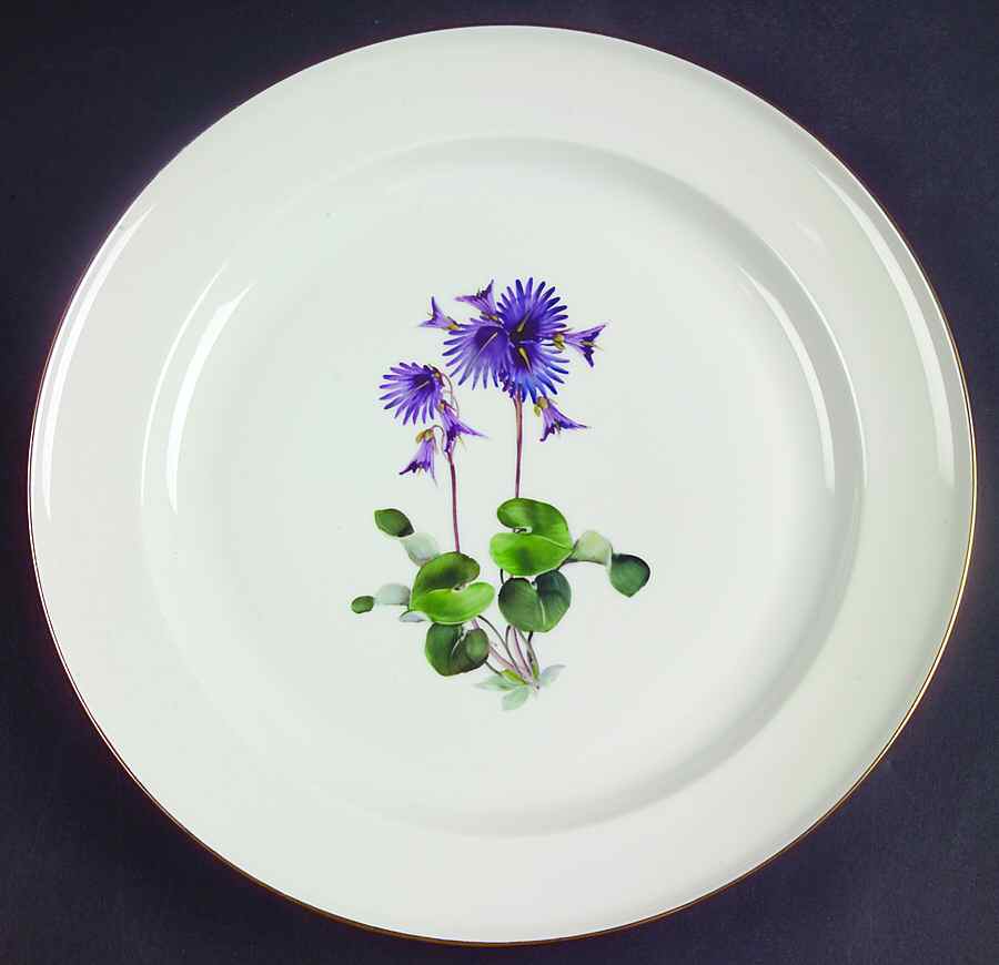 Alpine Flowers Dinner Plate by Rosenthal - Continental-1