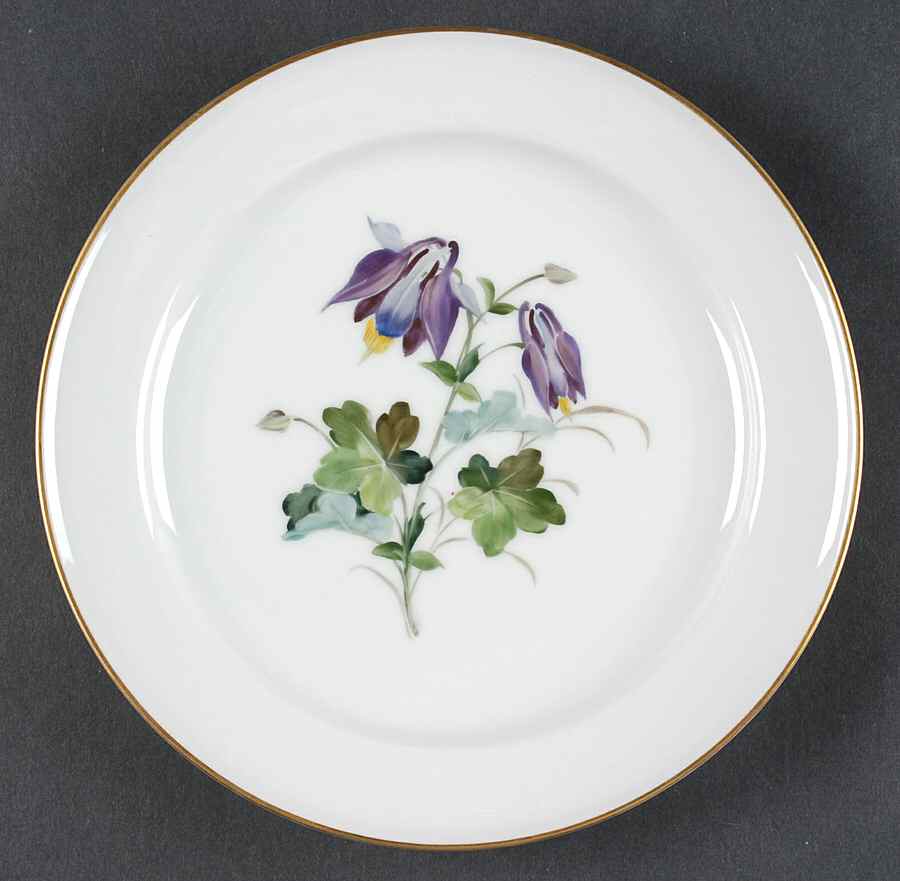 Alpine Flowers Salad Plate by Rosenthal - Continental-1