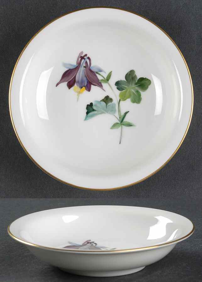 Alpine Flowers Fruit/Dessert (Sauce) Bowl by Rosenthal - Continental-1