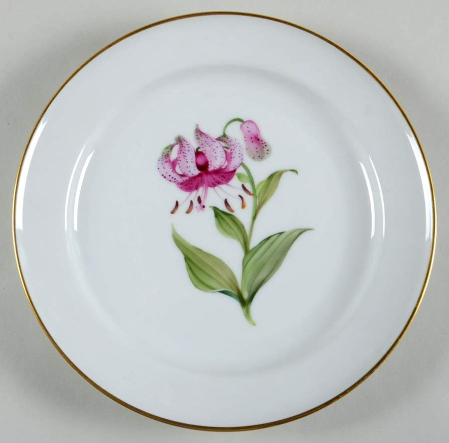 Alpine Flowers Salad Plate by Rosenthal - Continental-1