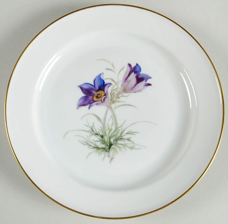 Alpine Flowers Salad Plate by Rosenthal - Continental-1