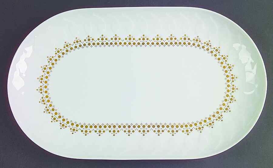 Alhambra 15" Oval Serving Platter by Rosenthal - Continental-1