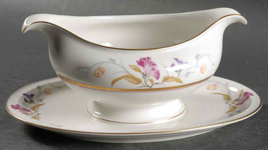 Amanda  Gravy Boat with Attached Underplate by Rosenthal - Continental-1