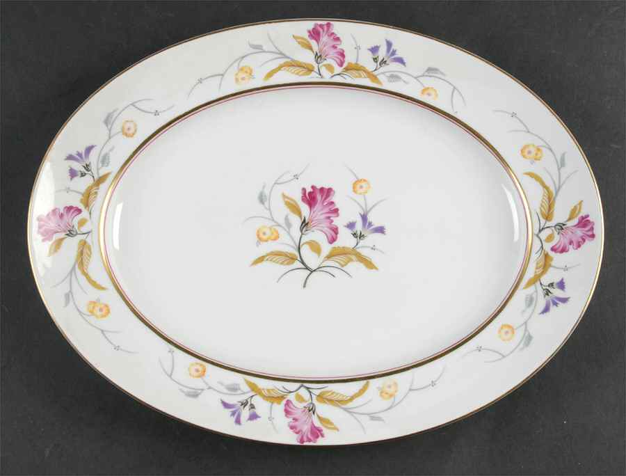 Amanda  13" Oval Serving Platter by Rosenthal - Continental-1