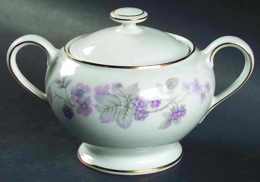 Amethyst Sugar Bowl & Lid by Rosenthal - Continental-1