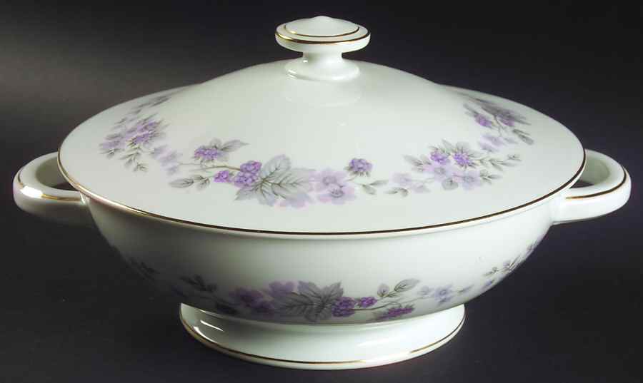 Amethyst Round Covered Vegetable by Rosenthal - Continental-1