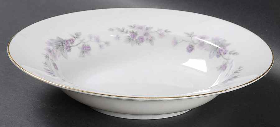 Amethyst Rim Soup Bowl by Rosenthal - Continental-1