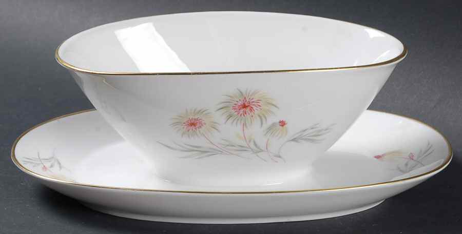 Annette Gravy Boat with Attached Underplate by Rosenthal - Continental-1