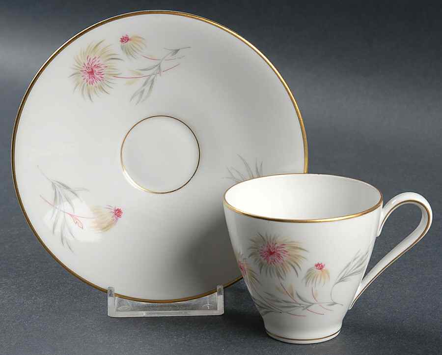 Annette Flat Demitasse Cup & Saucer Set by Rosenthal - Continental-1