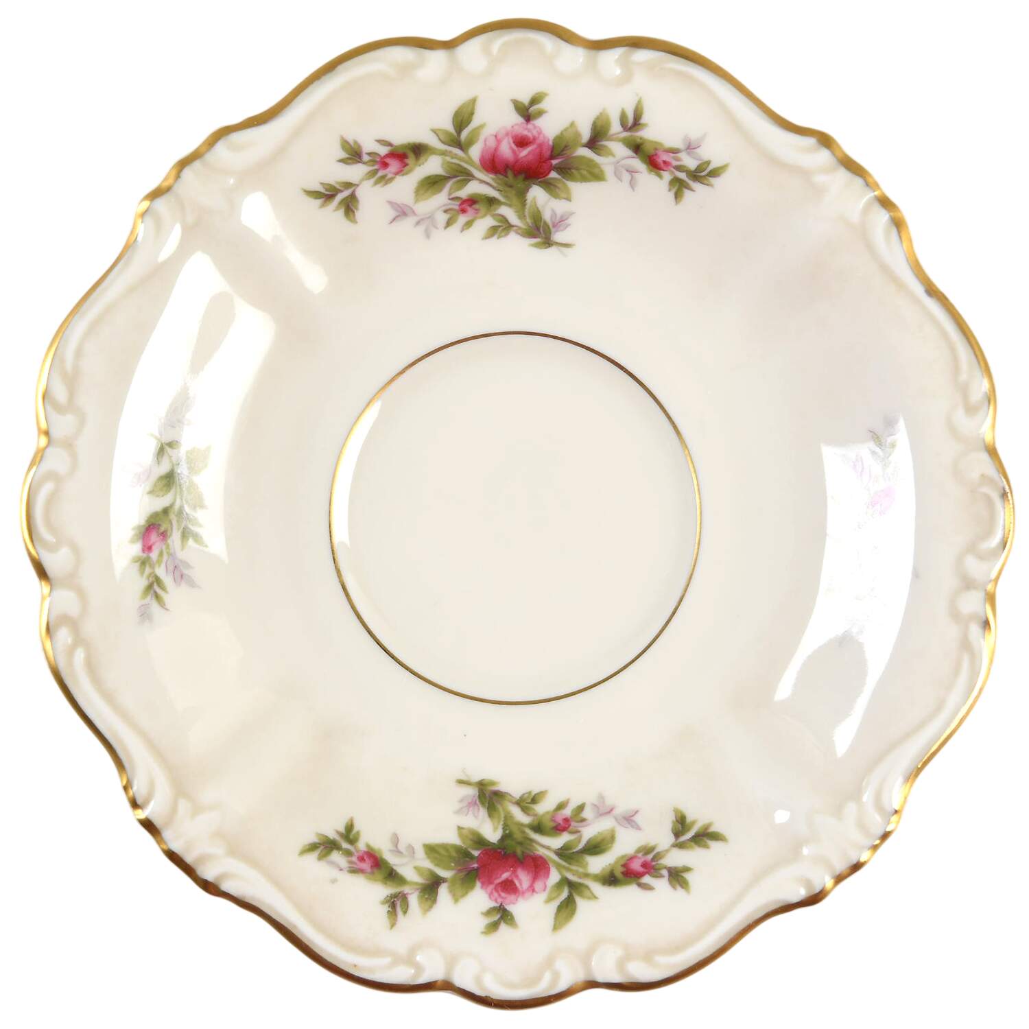 Antoinette (Pompadour Shape) Saucer for Demitasse Cup by Rosenthal - Continental-1