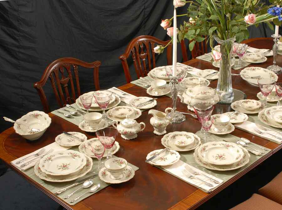 Antoinette (Pompadour Shape) 63 Piece Estate Set by Rosenthal - Continental-1