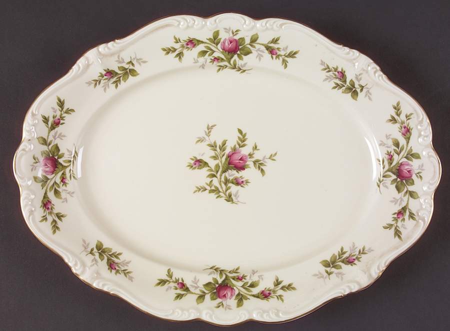 Antoinette (Pompadour Shape) 13" Oval Serving Platter by Rosenthal - Continental-1