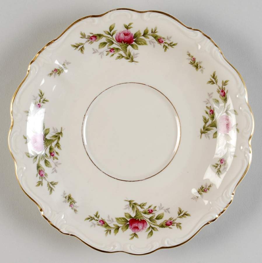 Antoinette (Pompadour Shape) Saucer for Flat Cream Soup Bowl by Rosenthal - Continental-1