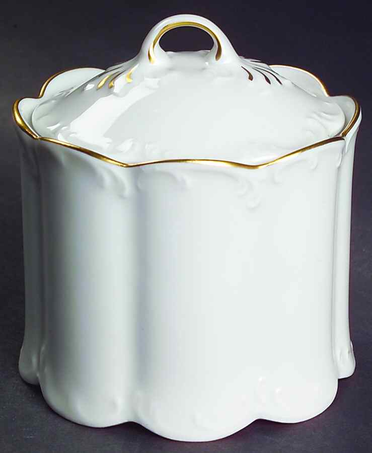 Antoinette (Monbijou Shape) Sugar Bowl & Lid by Rosenthal - Continental-1