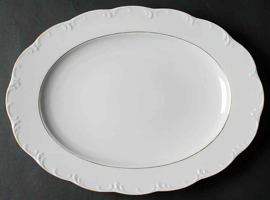 Antoinette (Monbijou Shape) 12" Oval Serving Platter by Rosenthal - Continental-1