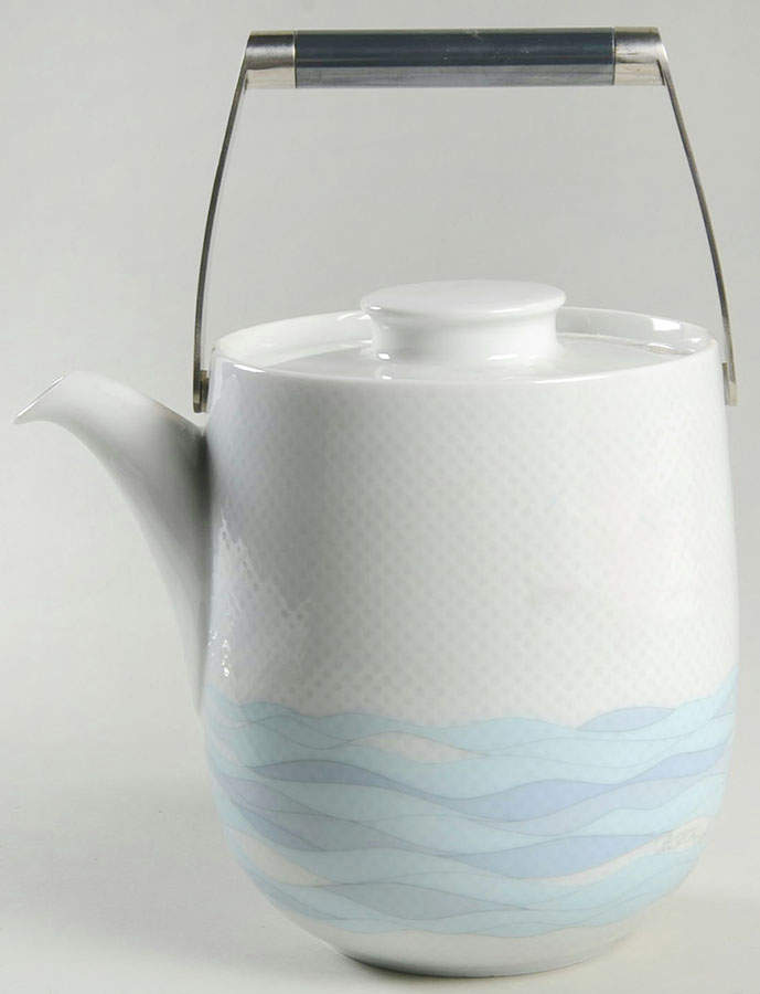 Aquarius Century (Rim) Teapot & Lid by Rosenthal - Continental-1