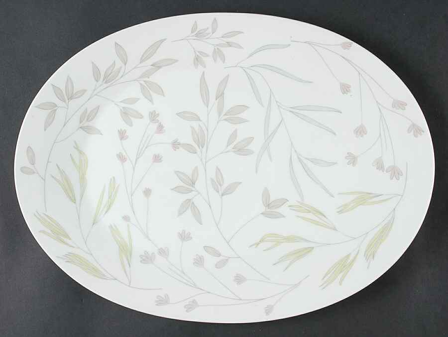 Aquarell 15" Oval Serving Platter by Rosenthal - Continental-1