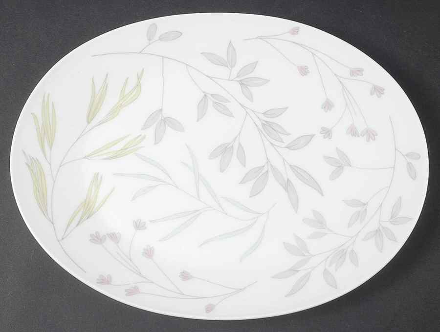 Aquarell 9" Oval Serving Platter by Rosenthal - Continental-1