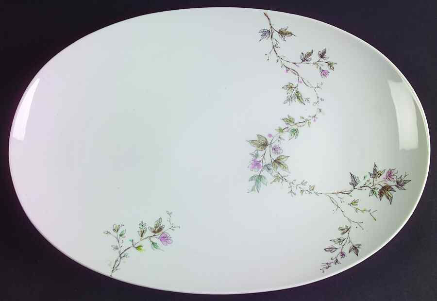 Arbour 13" Oval Serving Platter by Rosenthal - Continental-1