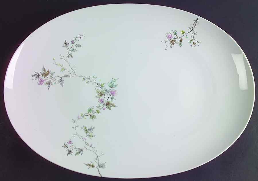Arbour 16" Oval Serving Platter by Rosenthal - Continental-1