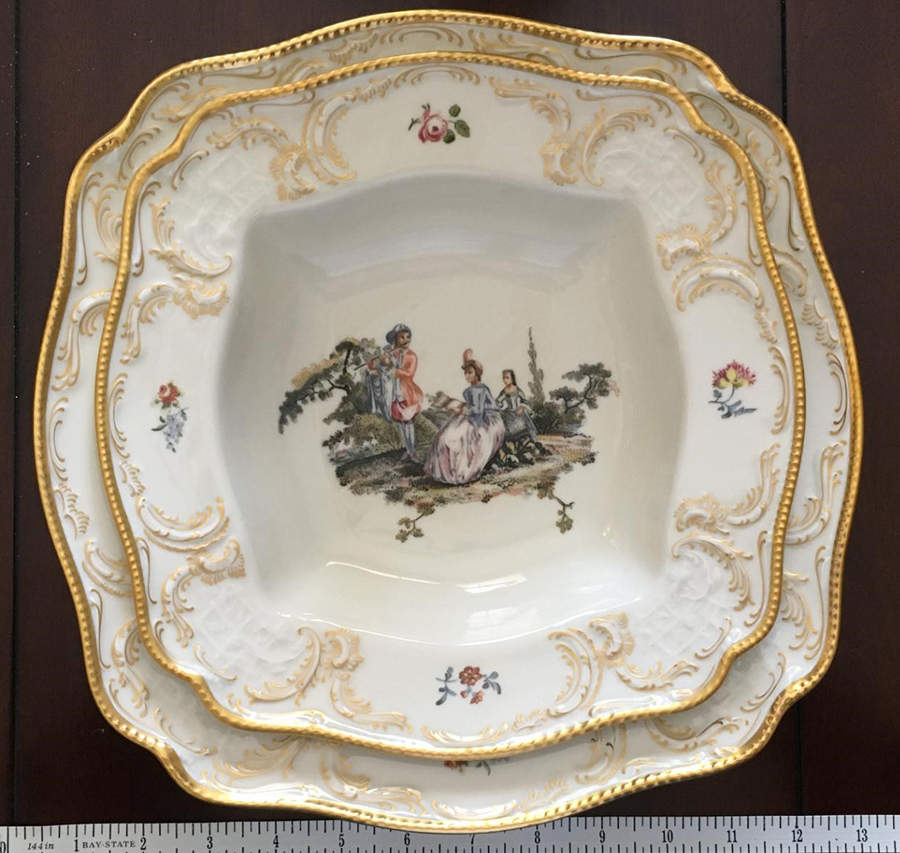 Arcadia 11" Square Vegetable Bowl by Rosenthal - Continental-1