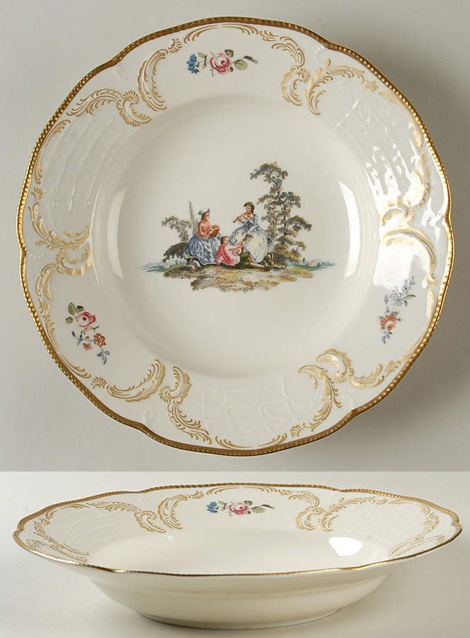 Arcadia Large Rim Soup Bowl by Rosenthal - Continental-1