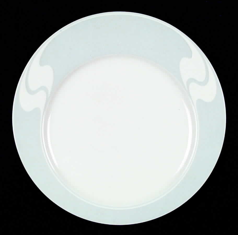 Asymmetria Blue Dinner Plate by Rosenthal - Continental-1