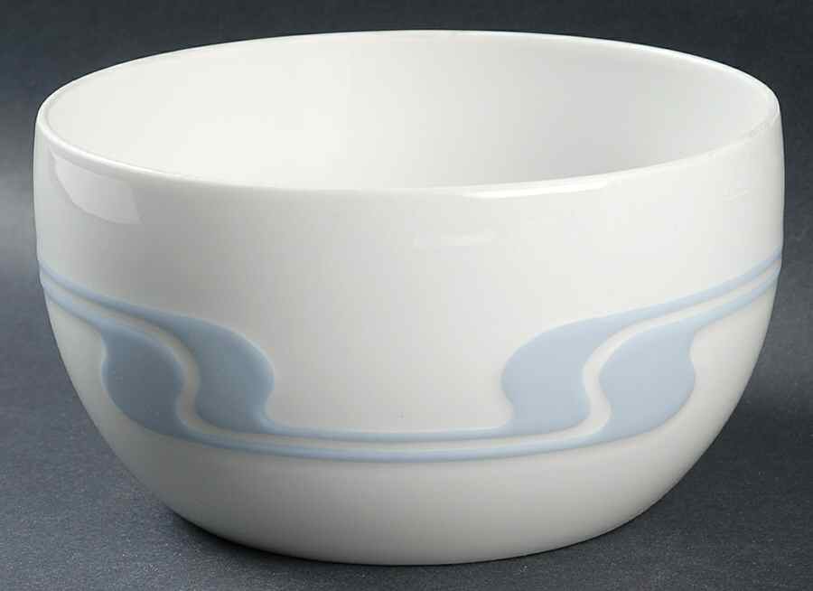 Asymmetria Blue 6" Round Vegetable Bowl by Rosenthal - Continental-1