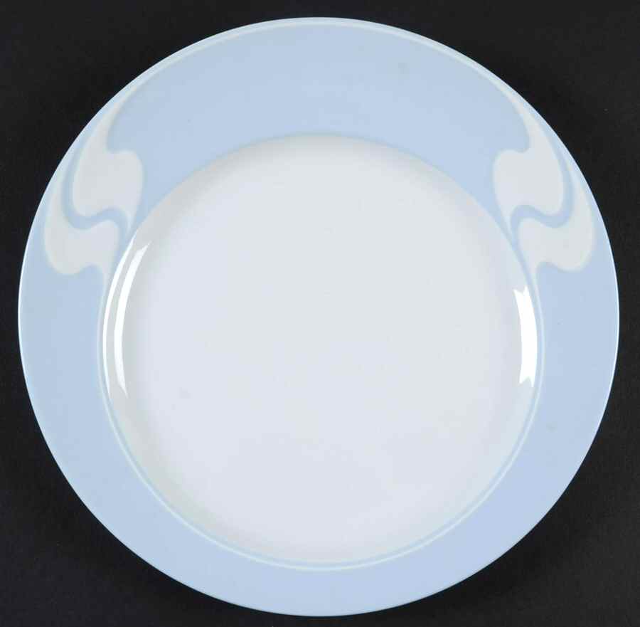 Asymmetria Blue Salad Plate by Rosenthal - Continental-1