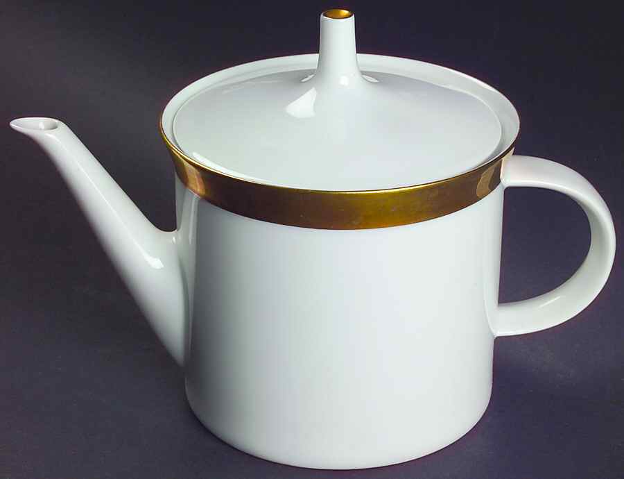 Ascot Teapot & Lid by Rosenthal - Continental-1