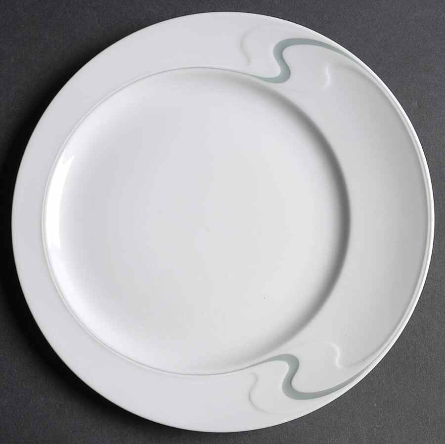 Asymmetria Grey Salad Plate by Rosenthal - Continental-1