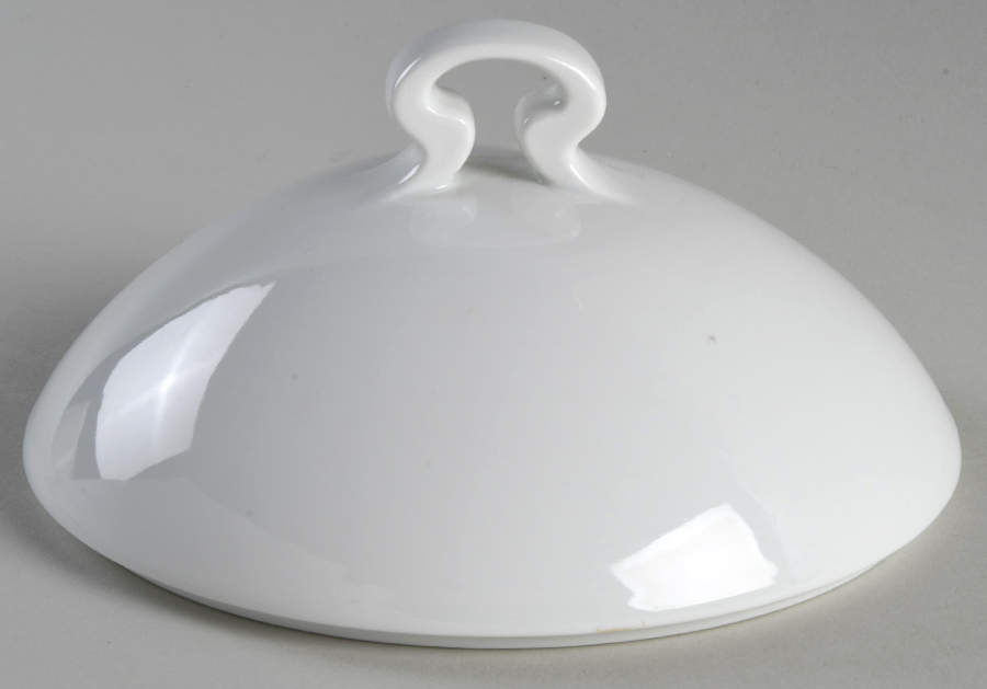 Asymmetria White Lid for Round Vegetable by Rosenthal - Continental-1