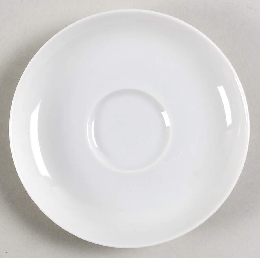 Asymmetria White Saucer for Demitasse Cup by Rosenthal - Continental-1