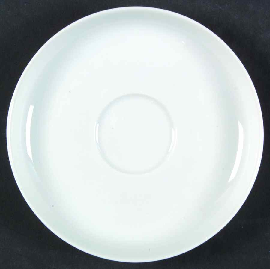 Asymmetria White Saucer by Rosenthal - Continental-1