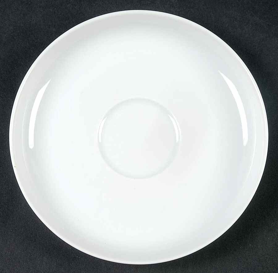 Asymmetria White Saucer for Flat Cup by Rosenthal - Continental-1