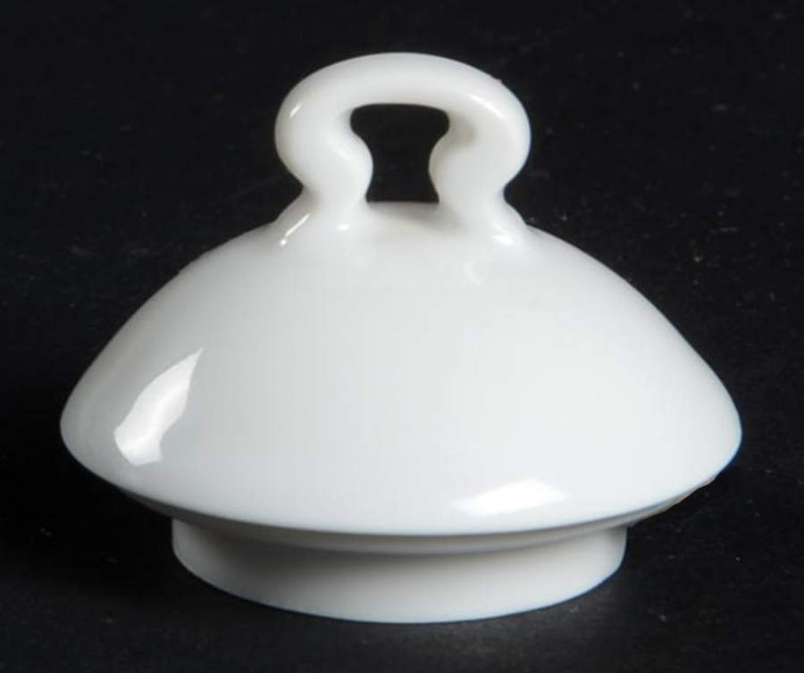 Asymmetria White Lid for Toy Coffee Pot by Rosenthal - Continental-1
