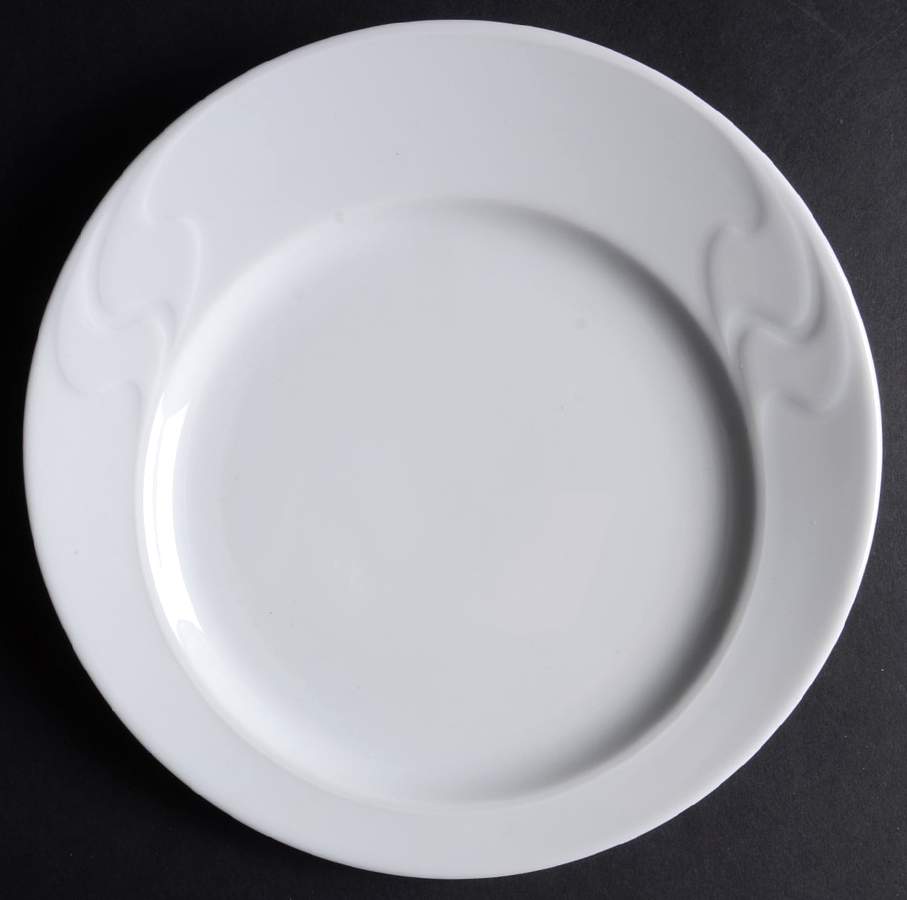 Asymmetria White Salad Plate by Rosenthal - Continental-1