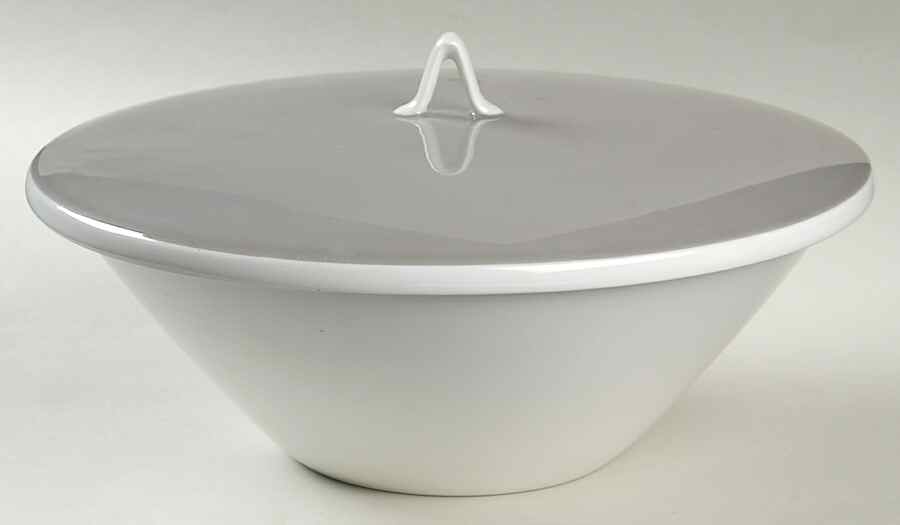 Athenia Round Covered Vegetable-Uses RV9 as Base+CVLRV9 by Rosenthal - Continental-1