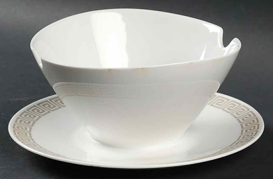 Athenia Gravy Boat with Attached Underplate by Rosenthal - Continental-1