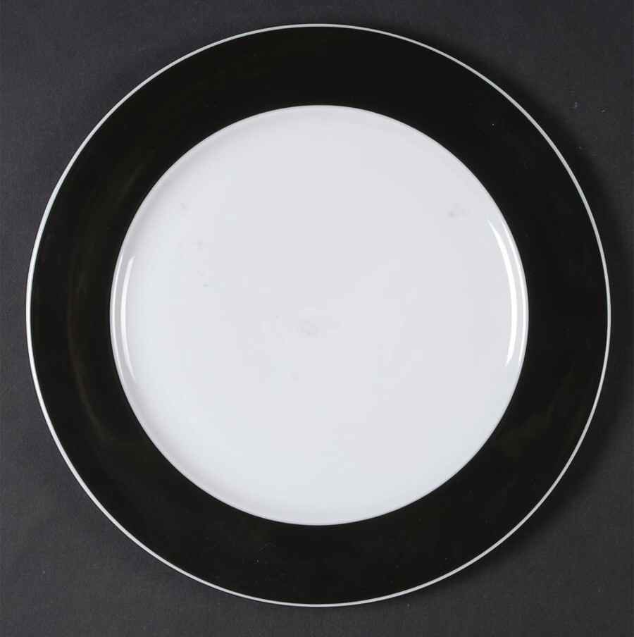 Avenue Black Service Plate (Charger) by Rosenthal - Continental-1