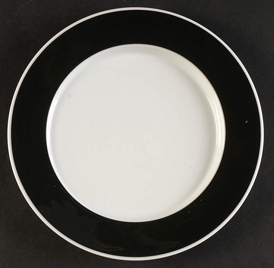 Avenue Black Salad Plate by Rosenthal - Continental-1