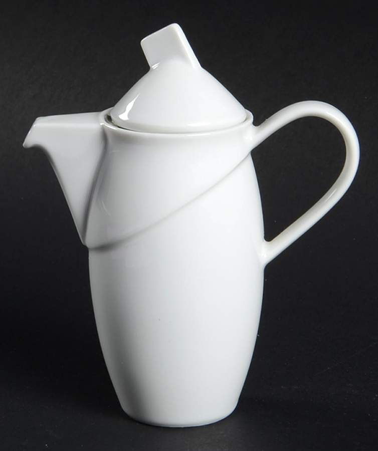 Avenue White Toy Coffee Pot and Lid by Rosenthal - Continental-1
