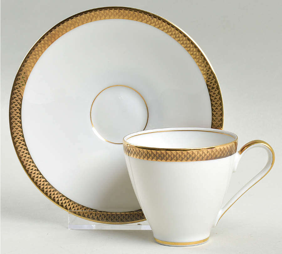 Avante Garde (Bettina) Flat Demitasse Cup & Saucer Set by Rosenthal - Continental-1