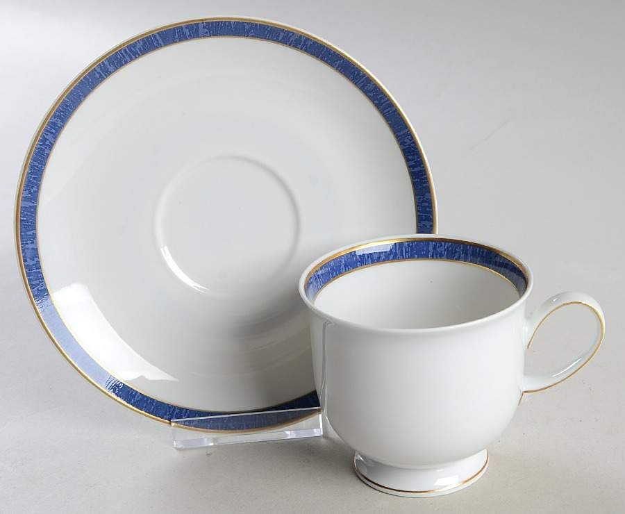 Azur Footed Cup & Saucer Set by Rosenthal - Continental-1