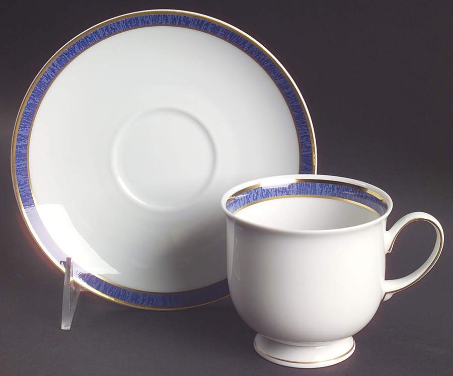 Azur Footed Cup & Saucer Set by Rosenthal - Continental-1