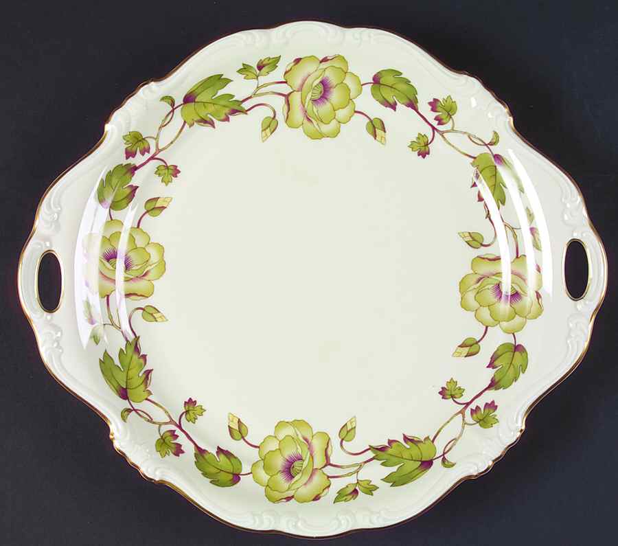 Bacchanale Handled Cake Plate by Rosenthal - Continental-1