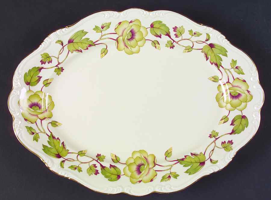 Bacchanale 13" Oval Serving Platter by Rosenthal - Continental-1